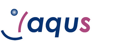 Logo AQUS mit TPE Sealing für Ausbildungsförderung